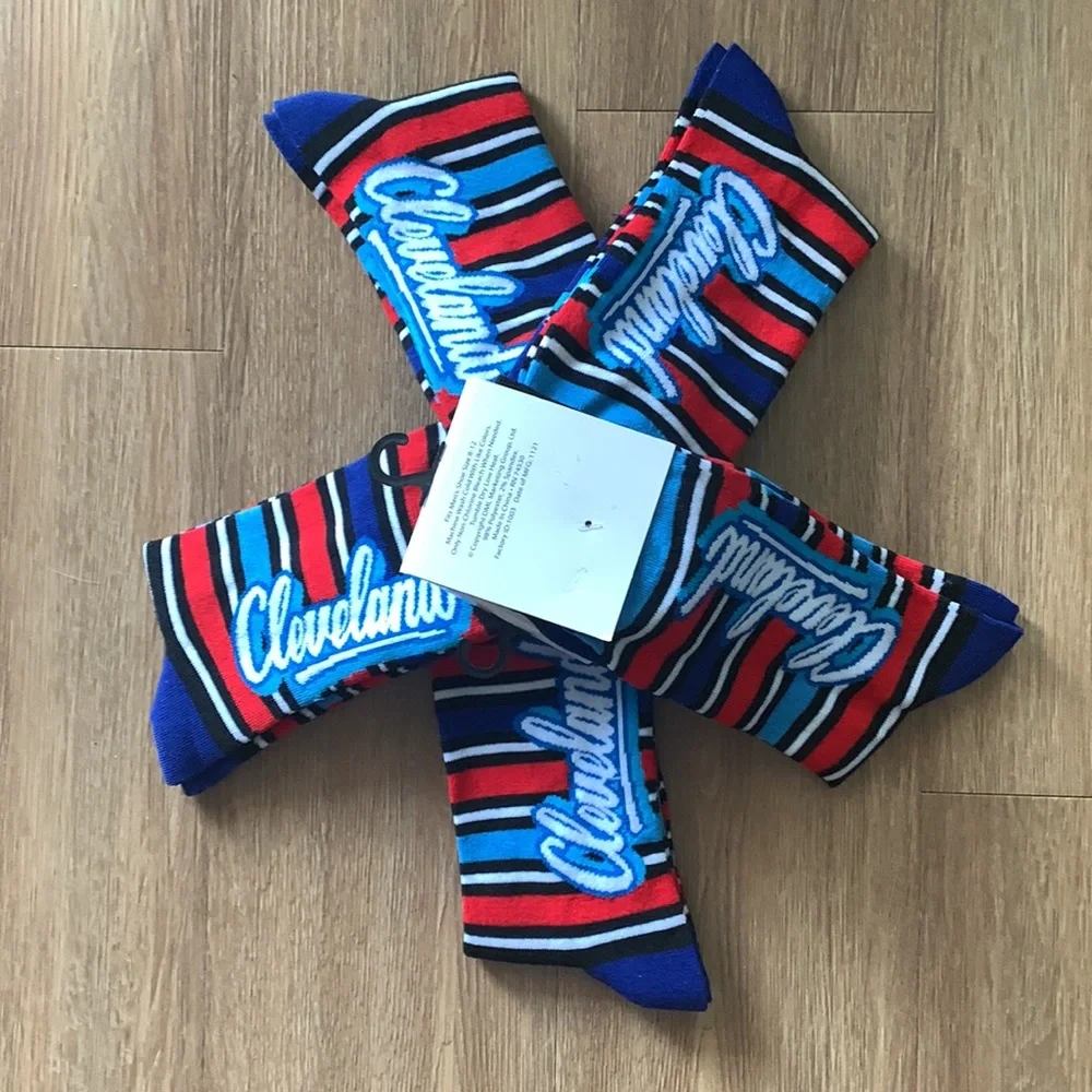 LMT: 5️⃣ Pairs of Rep Your Region Cleveland socks